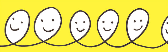 MT Masking Tape SMILE | Yellow