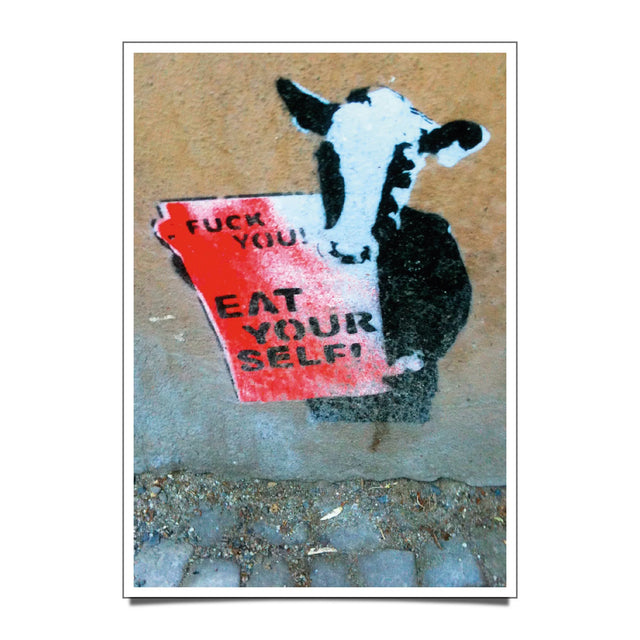 Postkarte "EAT YOURSELF!" | notesofberlin
