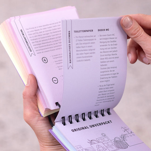 Der gute Kalender – Kalender mit Pappaufsteller