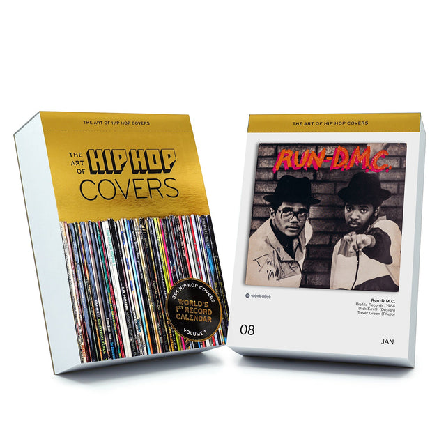 The Art of Hip Hop Covers – Kalenderblatt mit Plattencover