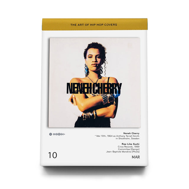 The Art of Hip Hop Covers – Kalenderblatt mit Plattencover