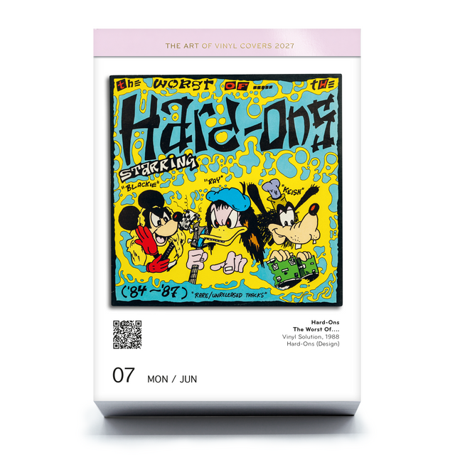 The Art of Vinyl Covers 2027 – Kalenderblatt mit Plattencover