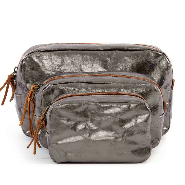 Kulturbeutel BEAUTY CASE aus waschbarem Papier | L | Uashmama