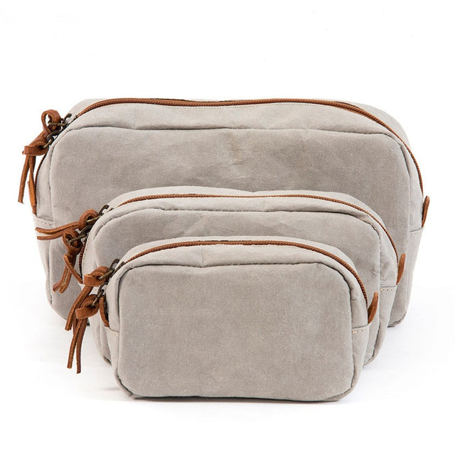 Kulturbeutel BEAUTY CASE aus waschbarem Papier | L | Uashmama