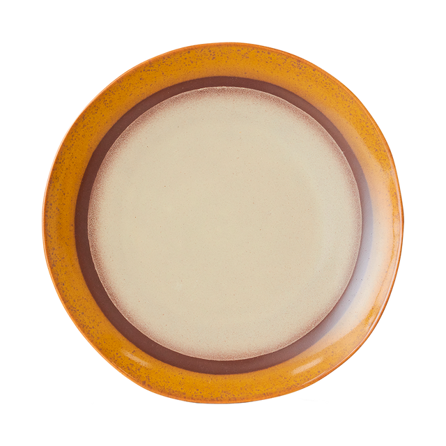 Dinner Plates COCONUT / 2er-Set | 70s Ceramics
