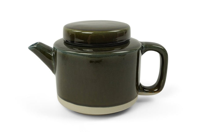 Teekanne CYL von Kinta in Seaweed-Grün mit mattem Deckel, 0,9 Liter
