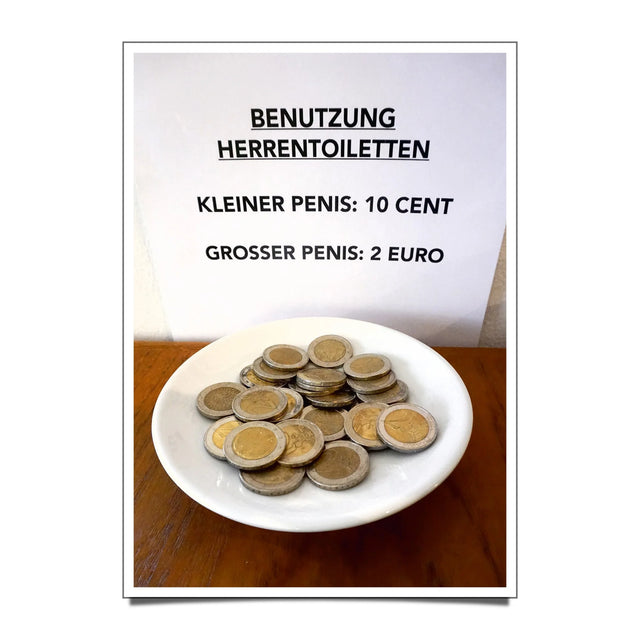 Postkarte "HERRENTOILETTE" | notesofberlin