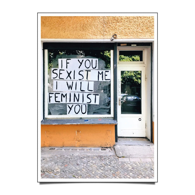 Postkarte "SEXIST ME FEMINIST YOU" | notesofberlin