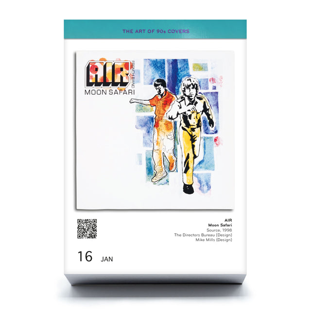 The Art of 90s Covers – Kalender mit Pappaufsteller