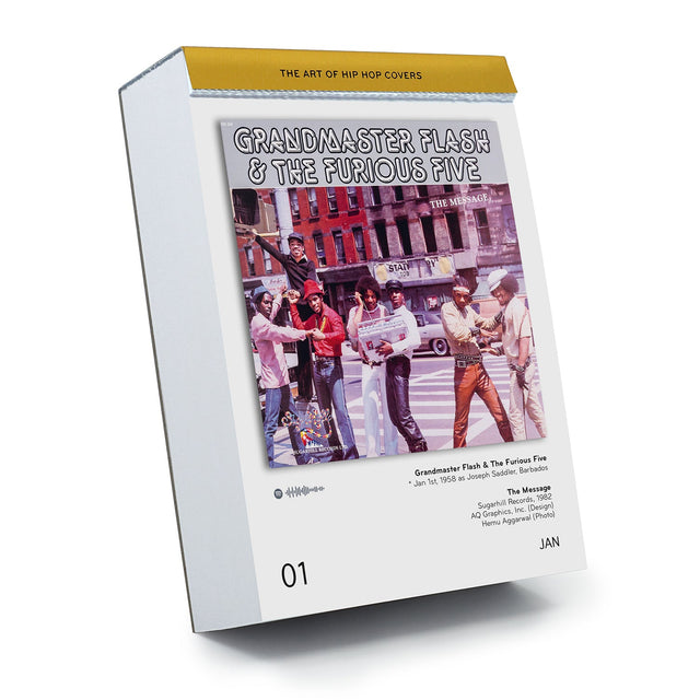 The Art of Hip Hop Covers – Kalenderblatt mit Plattencover