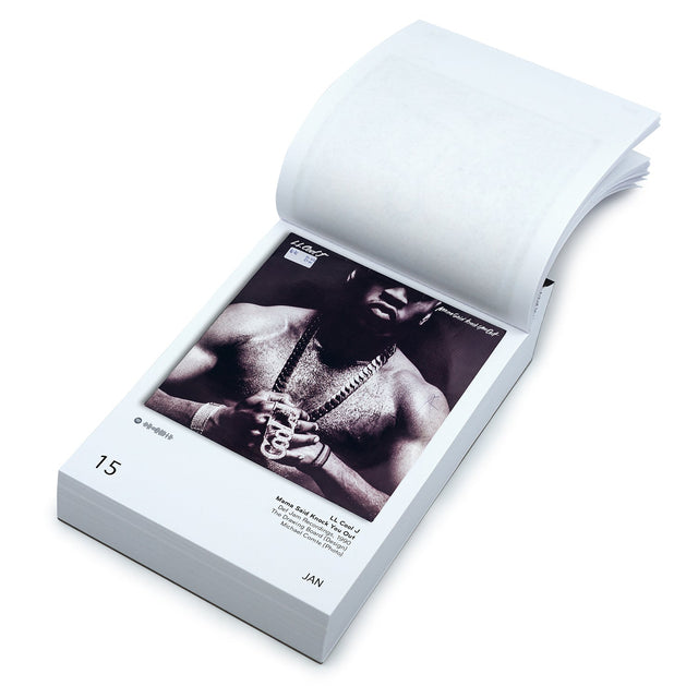 The Art of Hip Hop Covers – Kalender mit Pappaufsteller