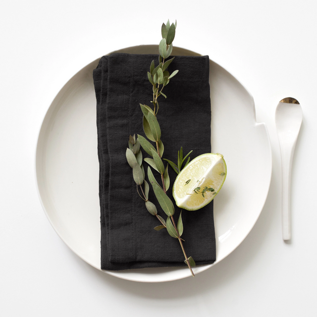 Serviette aus reinem Leinen | 2 Stück