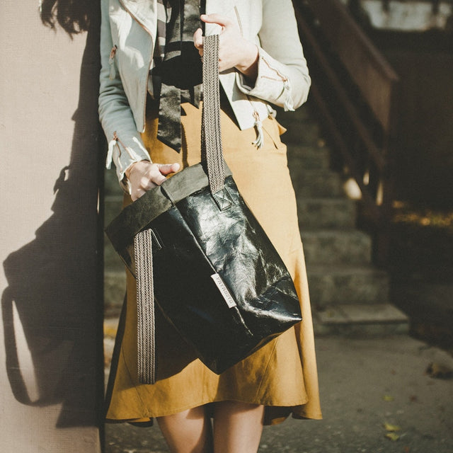 Faltbare Shopper-Tasche CARRY BAG TWO Metallic | Uashmama